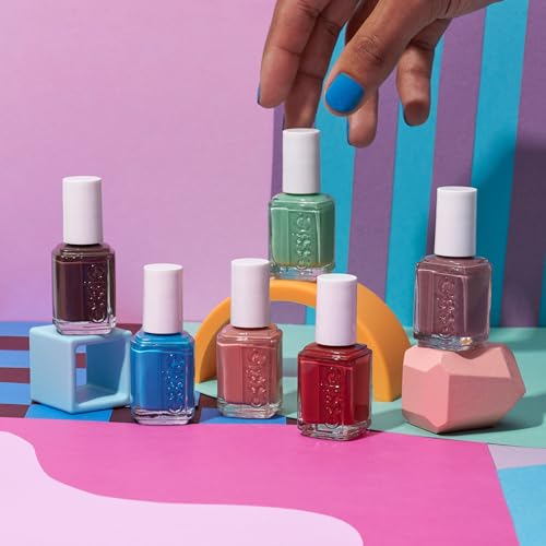 essie Salon-Quality Nail Polish, Vegan, Odd Squad, Rich Brown, Odd Squad Collection, 0.46 fl oz