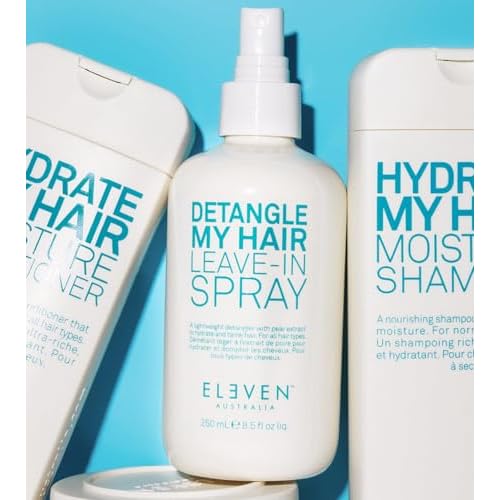 ELEVEN AUSTRALIA Detangle My Hair Leave In Conditioner Spray - Detangler Spray for Men & Women, Curly & Straight Hair Care Products for Tangles, Detangling Heat Protection, Moisturizing