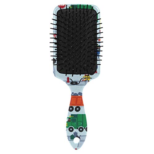 Cartoon Plastic Detangler Wet Dry Hair Brush for Women, Men & Kids