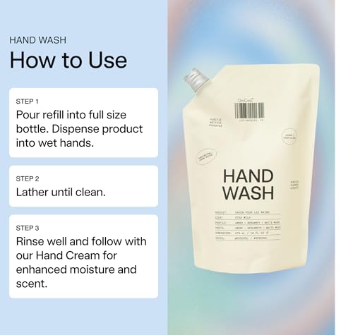 DedCool Xtra Milk Hand Wash | Hydrating Gentle Hand Cleanser | Squalane, Aloe & Marshmallow Root | Non-Toxic, Vegan, Carbon-Neutral | Moisturizing Formula for Daily Use | 16 fl oz