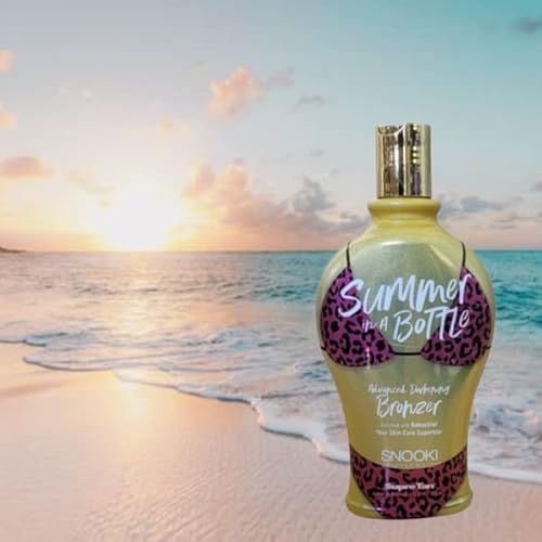Snooki Summer in a Bottle Advanced Darkening Bronzer Tanning Lotion 12 oz