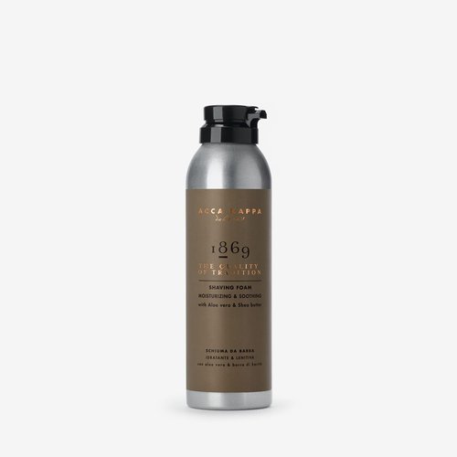 ACCA KAPPA 1869 Shaving Foam – Soothing Shave with Aloe and Shea for Sensitive Skin