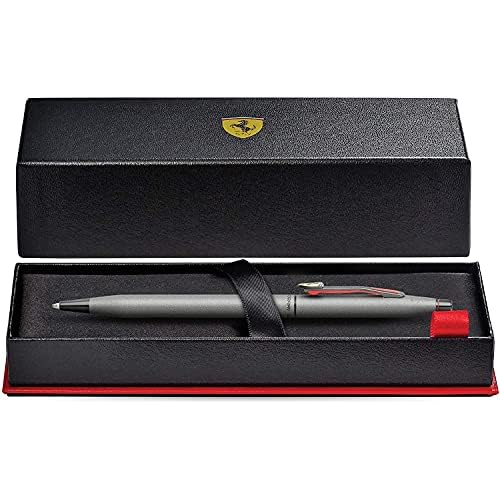 A.T. Cross Century Classic Limited Collection for Scuderia ferrari .Titanium Gray satin finish with polished black appointments and perforated clip modeled after the nose & cockpit of their racecar