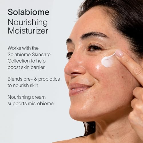 Solawave Probiotic Korean Cloud Cream Moisturizer with Peptides & Hyaluronic Acid | Solabiome Prebiotic Barrier Boosting Complex ? Skincare for Aging & Dryness, 1.7 Oz.