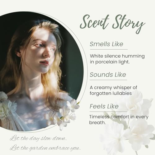 Hair Perfume, Heavy Cream Hair Perfume for Women Long Lasting Pheromone Body Spray Oil Mist Deodorizer Refresher, Milk Chamomile Jasmine Portable Hydrate Shine, Alcohol Free Light Parfum, 50 ML