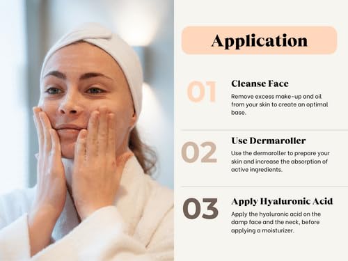 Dermaroller New Natural Line Skin Cleanser - Aloe Vera, Coconut Glucoside, Orange Peel Oil - Gentle, Deep Pore Cleansing & Moisturizing - Removes Makeup, Preps Face for Follow-Up Care - 6.76 fl oz