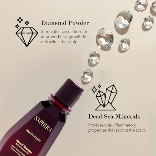 Saphira Hair Care Shampoos ? Sulfate & Paraben-Free, Hydrating, Repairing & Volumizing for All Hair Types