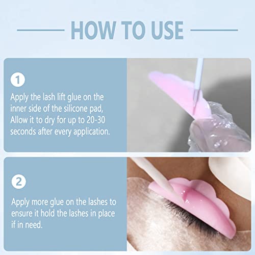 Lash Lift Glue 1PCS, Lash Lift Adhesive, Eyelash Perm Glue for Lash Lifting and Curling Strong Sticky Hold Eyelash Perm
