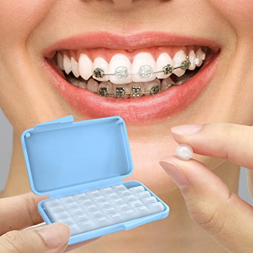 BVN Braces Wax Dental Wax: 10 Boxes Orthodontic Wax Strips, Braces Wax for Teeth, Ortho Wax for Braces, Tooth Wax, Mouth Wax, Oral Wax for Braces, Relief Wax for Braces Wearer Aligners Patients