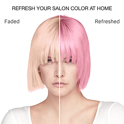 Celeb Luxury Intense Color Depositing Colorwash Shampoo + BondFix Rebuilder, Vegan Hair Dye, Sustainably Sourced Plant Based, Semi Permanent Hair Color, Viral and Gem Lites Duos