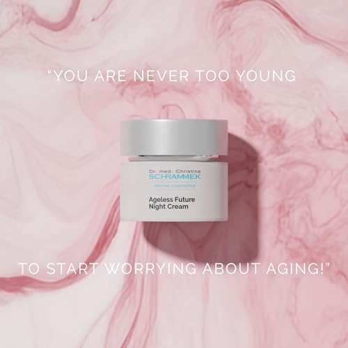 Ageless Future Night Cream (1.7 fl oz) - Skin Improving Anti-Aging Night Care ? Regenerating Night Cream - with Vitamin A - Skin Care - Dr. Schrammek