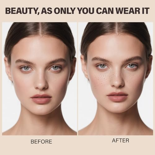 Freckle Stamp ? No Makeup Experience Needed, Easily Create Real And Natural Freckles In Seconds, Long-Lasting, Waterproof, All-Day Wear | Gentle Skin-Friendly Formula For Sensitive Skin (2# MEDIUM)