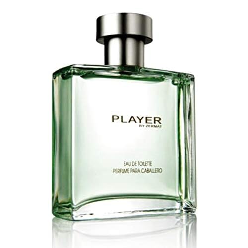 Player by Zermat EDT Perfum for Men 3.4oz, Perfume para Caballero Player 100 ml
