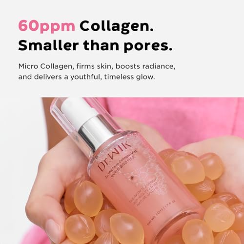 Dr.WIK Deep Collagen Hydrating Face Mist ? Refreshing Moisture Facial Spray for Dry Skin | Wrinkle Care & Anti-Aging with Panthenol & Adenosine | Fine Toner Mist | Korean Skincare (50ml / 1.7 Fl Oz)