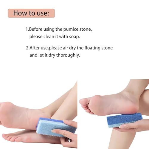 2 PCS Double-Sided for Feet, Foot Scrubber£¬Effective Pedicure Tools (Purple)