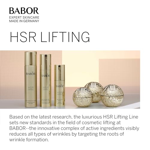 BABOR HSR Lifting Neck and D?collet? Cream | Luxurious Anti Aging Cream to Minimize Lines and Wrinkles | Evens Skin Tone, Reduces Hyperpigmentation | Tightening for Lifting | Clean and Vegan