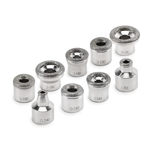 Diamond Dermabrasion Head, Microdermabrasion 9 Tips, Facial Exfoliator Tool for Home