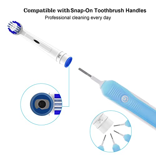 Replacement Toothbrush Heads Compatible with Oral B Braun,16 Pack Electric Toothbrush Heads Brush Heads Refill for Oral-B 7000/Pro 1000/9600/ 500/3000/8000