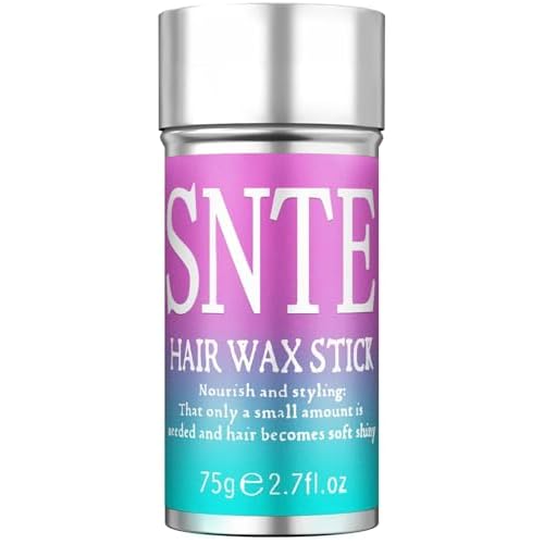 Hair Wax Stick for Girls Women, Wax Stick for Hair, Tamer for Flyaway, Hair Accessories £¦ Hair Bun Maker for Women to Ponytail, Bun, Braids, Designed for Softball, Gymnastics, Dance Fashion Hairstyle