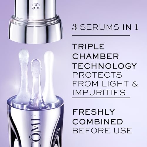 Lanc?me R?nergie H.C.F. Triple Serum - Hyaluronic Acid Serum for Visible Correction of Anti Aging Signs & Dark Spots - With Vitamin C+, Niacinamide & Ferulic Acid