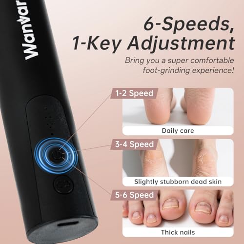 2 in 1 Electric Foot Callus Remover, USB Rechargeable Foot File Sander with 80/120 Grit Sandpaper Discs,High Quality Professional 1200RPM Aluminum Callus Remover for Nail Care
