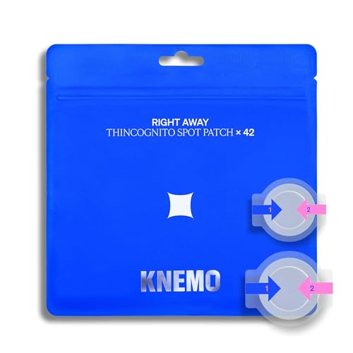 Right Away Thincognito Invisible Spot Patch - Absorbing Hydrocolloid Pimple Patch for Face, Blemishes, Zits, Acne, Breakouts Spot Treatment for Skin Care, 2 Sizes (42 Count)