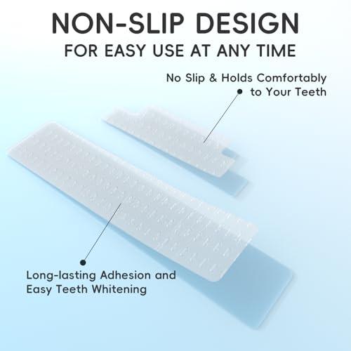 Teeth Whitening Strips Professional Effects Plus, Tooth Whitening Strips Safe Formulas Stain Removal, Deep Cleanse 7 Treatments, Suitable for Sensitive Teeth, Coffee, Smoke Stains