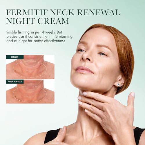 R?Vive Neck Firming Cream - Fermitif Neck Renewal Night Cream - Enriched with Signature Bio-Renewal Peptides to Firm & Lift Skin On the Neck and D?colletage (75ml)