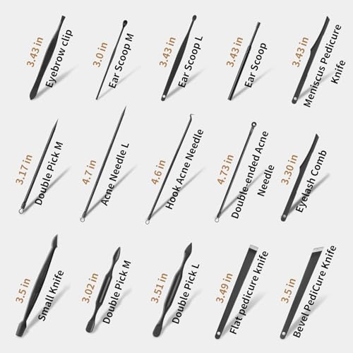 Manicure Set Professional Nail Clipper Kit-26 Pieces Stainless Steel Manicure Kit,Nail Care Tools with Luxurious Travel Case Nail Grooming Kit Present for Men Husband Boyfriend Parent