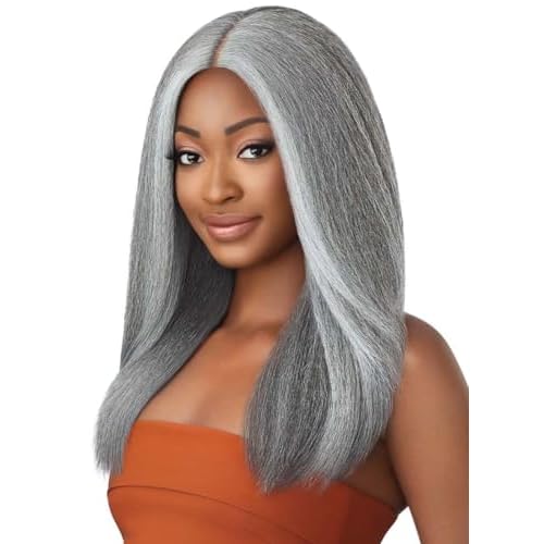 Outre Soft & Natural Synthetic Lace Front Wig - NEESHA 207 (1 Jet Black)