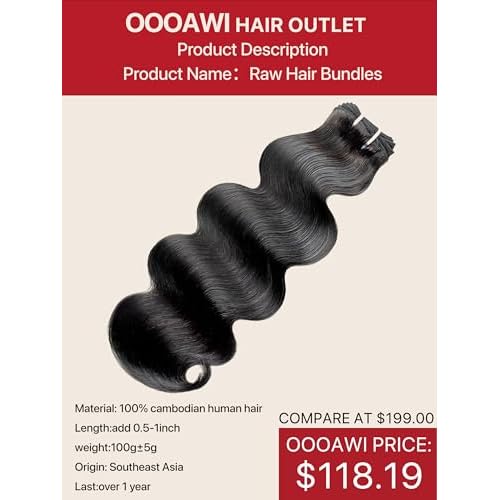 15A Body Wave Bundles Human Hair 26 Inches Triple Lifespan Than 12A Bundles Keep Silky And Soft After Multiple Washes 100% Raw Indian Hair Bundles 'Boutique's Quality-Half The Price'