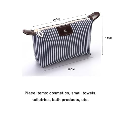 2 Pack Make Up Bag for Traveling,Preppy make up bag,Toiletry Bag,Nylon Cosmetic Bag,Light Pink Makeup Bag,Skin Care Bag£¬Tiny Makeup Bag
