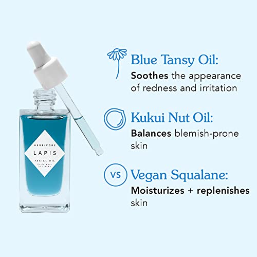 HERBIVORE Rainbow Minis Set - (Serums + Oils Best Sellers Collection), Plant-based, Vegan, Cruelty-free