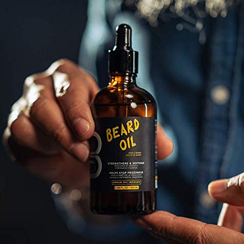 L3 Level 3 Beard Oil - Promotes Fast Beard Growth Soften and Restores Facial Hair - Level Three Scented Beard Oil for Men Growth