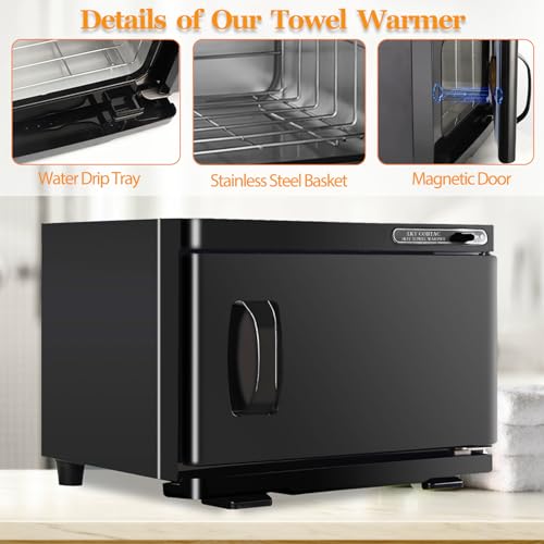 Hot Towel Warmer,Medium Towel Warmer Cabinet,Spa Hot Towel Caddy for Facial (8L Capacity)