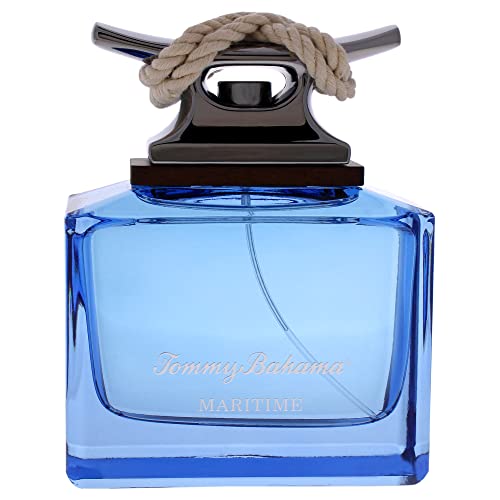 Tommy Bahama Maritime Eau de Cologne for Men, Notes of Bergamot, Jasmine, & Sandalwood, Fresh & Warm Scent