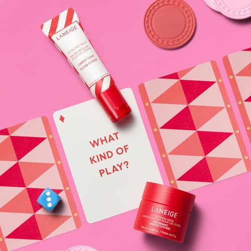 Laneige Skincare & Lip Care Holiday Gift Sets ? Lip Mask, Water Bank, Lip Glowy Balm ? Beauty Essentials for Gifting & Self-Care