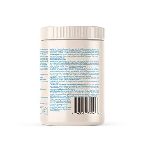 Hawaiian Silky no lye relaxer, mild, Beige, 20 Ounce