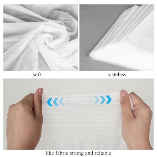 100PCS Disposable Bed Sheets 31.5" x 71", Non-Woven Fabric Massage Table and Spa Bed Covers, Breathable and Durable for Ultimate Hygiene and Comfort in Massage, Tattoo, and Spa Treatments (White)