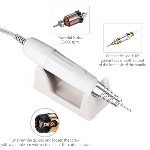 Strong 207B 35000RPM 65W Electric Manicure Drill for Nail Drill Machine Polishing Manicure Tools