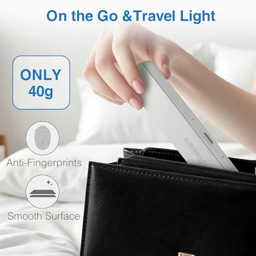 Toothbrush Travel Case Aluminum, Manual Tooth Brush Holder for Traveling, Portable Toothbrush Container for Bathroom, Camping, Business Trip, School (Silver)