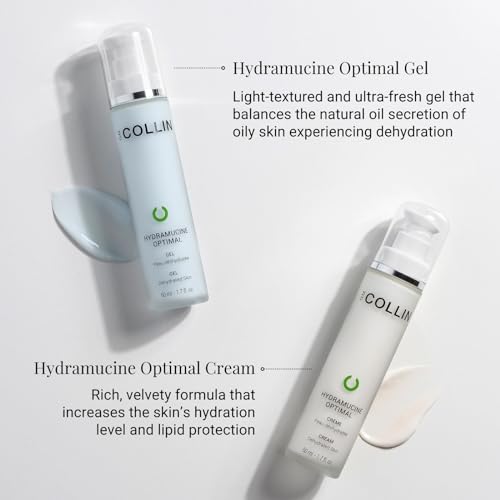 G.M. COLLIN Hydramucine Optimal Gel | Daily Face Moisturizer for Dehydrated Skin | Lightweight Lotion for Normal to Oily Skin