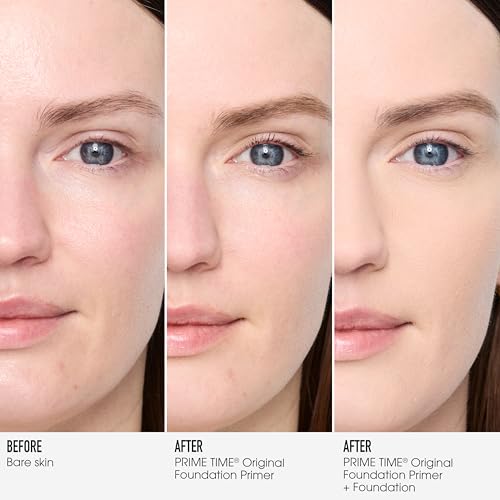 bareMinerals Prime Time Original Foundation Primer ? 24HR Wear, Smooths Texture, Controls Shine, Extends Makeup Wear & Nourishes Skin, Non?Comedogenic