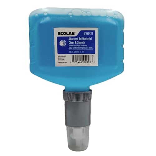 EcoL 6101421 Advanced Antibacterial Clean & Smooth Liquid Hand Soap - 750 ML 6 pack/Case