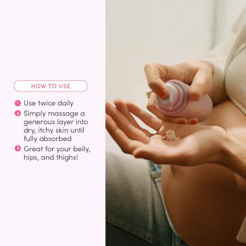 Evereden Nourishing Stretch Mark Cream (4 fl.oz): Clean & Vegan Cream for Pregnancy and Postpartum | Pregnancy Stretch Mark Prevention | Rich in Vitamins & Minerals