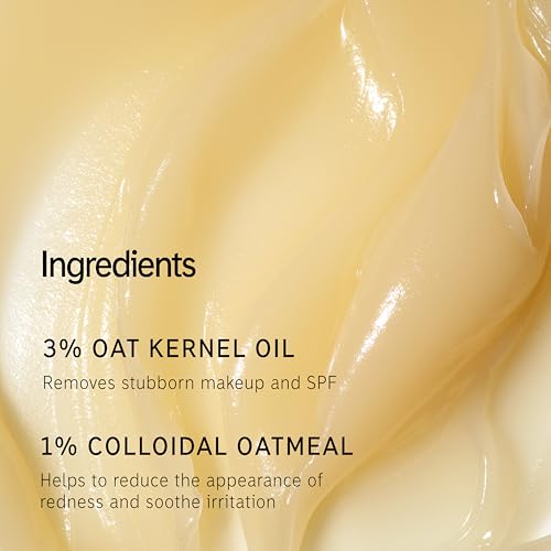 The INKEY List Oat Cleansing Balm Duo, Rich Balm Removes Makeup and Impurities, Reduces Redness, 5.0 fl oz (2 Pack)
