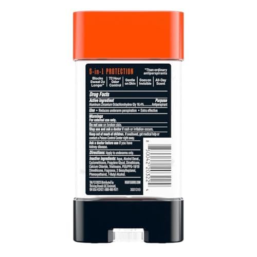 Right Guard Xtreme Defense Arctic Refresh Gel 4 Ounce Men