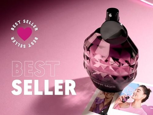 Esika L'Bel Cyzone Perfume de Mujer Sweet Black Aroma Oriental Dulce, 50ml., 1.6 Fl Oz (Pack of 1)