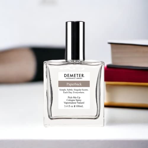 DEMETER Paperback 3.4 Oz Cologne Spray, Perfume for Women and Men