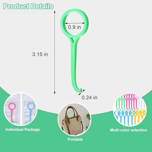 Aligner Removal Tool, Portable Clear Aligner Removal Tool for Invisalign Removable Retainers, Braces, Aligners Remove Hook Pull Tool (8PCS)